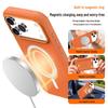 Magnetic Tech Cloth Fabric Phone Case for iPhone 15/16/17 Pro Max with Camera Button Protection.