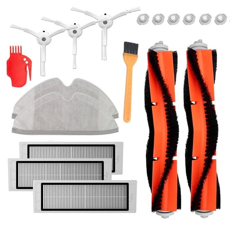 For Xiaomi Mi Robot Vacuum Cleaner Parts Replacement for Mi Robot S50 S51 for Robo2 Vacuum Cleaner Accessory Kit