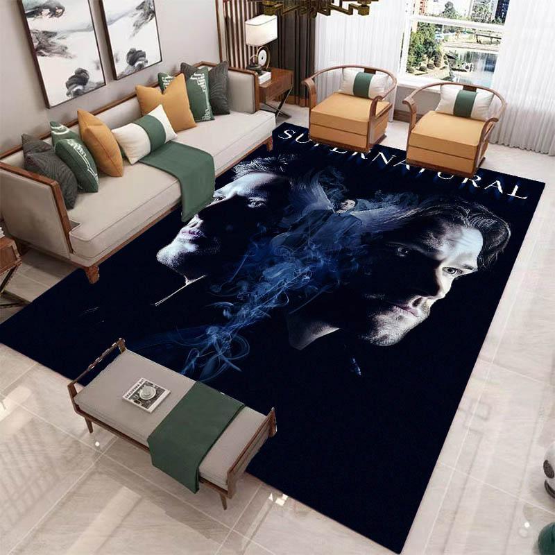 Supernatural Join the Hunt printed carpet Non-slip carpet outdoor carpets area rug bedroom decor rug for bedroom birthday gift