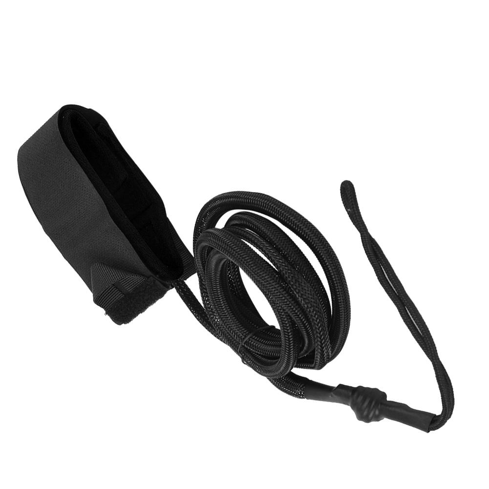Surfing Kayak Leash Rope Boat Safety Paddle Hand Rope for Surfboard Surfing AccessoriesBlack