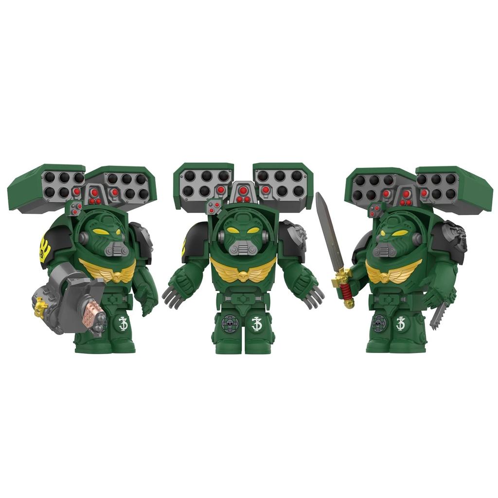 Warhammer Minifigur Rüstungs- und Waffen-Zusammenbau Spielzeug