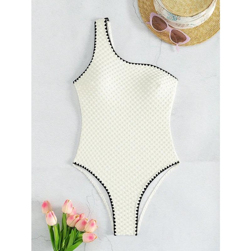 

Купальники Белый 2-х частей купальник без бретелек для женщин сексуальный бандо спинки бикини комплект шнуровка пэчворк купальный костюм 2025 Новый L