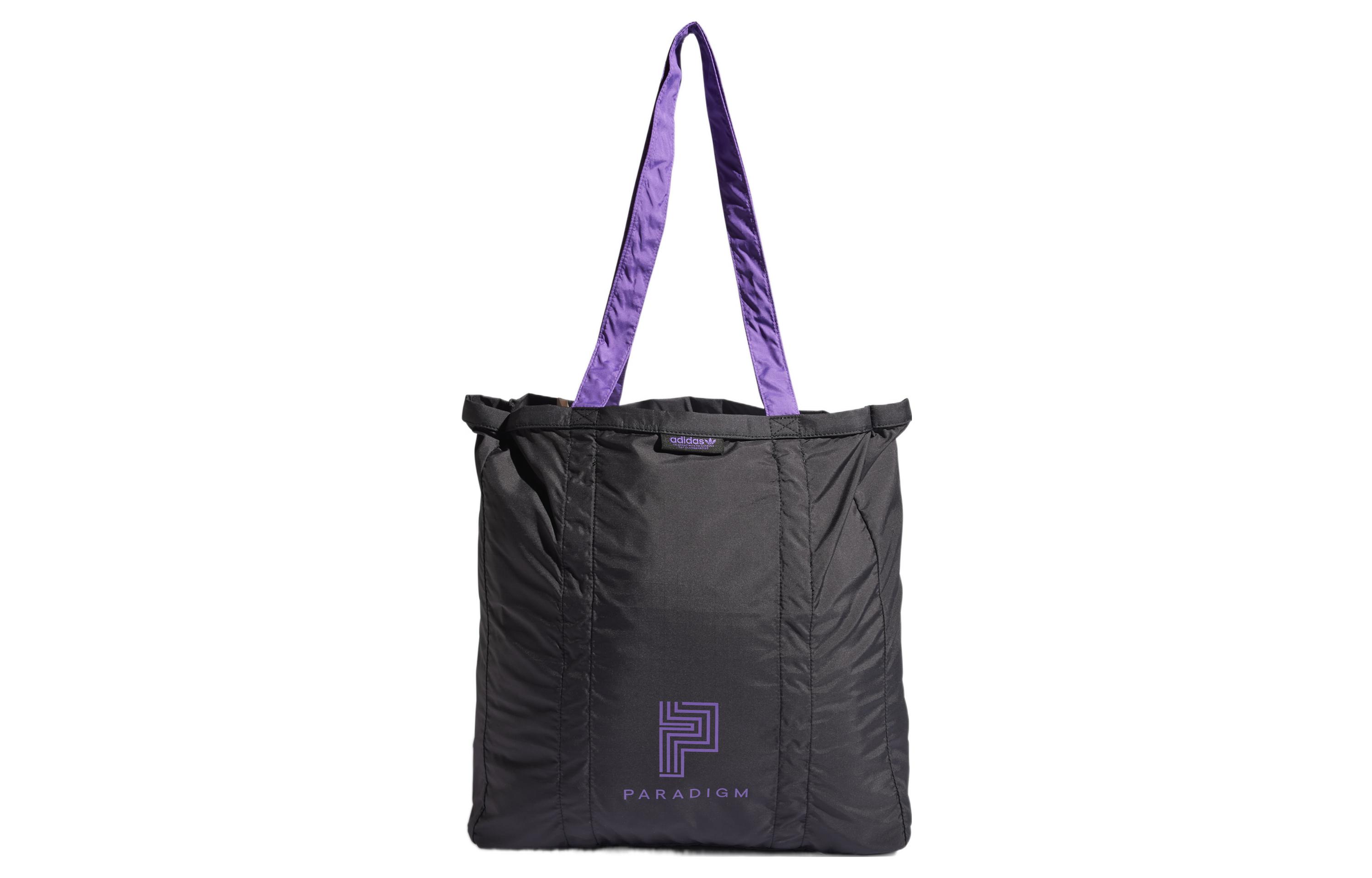

Adidas Originals Trefoil PARADIGM Collaboration Polyester Shoulder Bag Men s Black HB8555