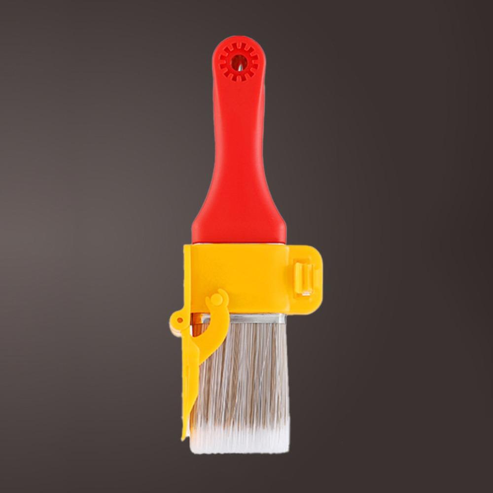 Soft Bristle Paint Brush Extension Pole Wall Brushing Tools Edging Color Separation Brush  Wall