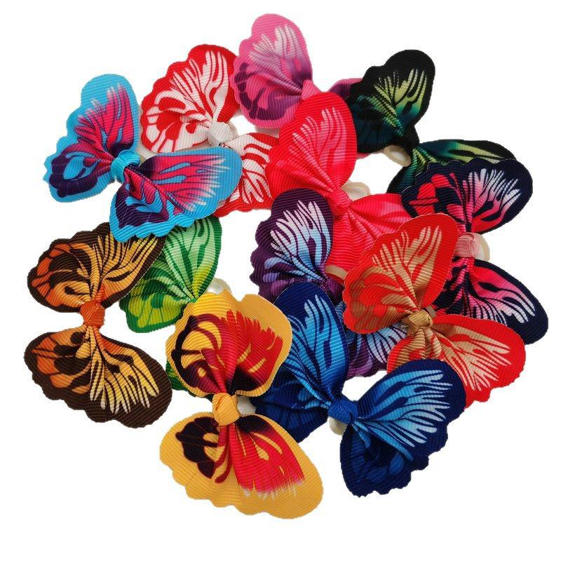 

Мальтийский йоркширский терьер Бабочка Цветок Аксессуары для волос