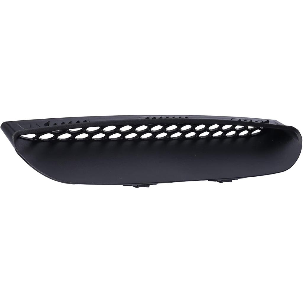 Aramox Hood Air Vent Cover, Metal Intake Grille Bezel, Black, Compatible with GT 2015-2020, OEM 68202462AD