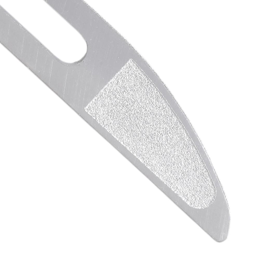 Tooyful Abrasive Guitar Protective Gasket Guitar Grinding Tool Adjusting Rod for Smoothing and Polishing Metal Parts