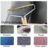 Pilling Remover, 2 Pieces Portable Lint Remover with Wooden Handle Manual Hair Remover Portable Lint Brush, (2