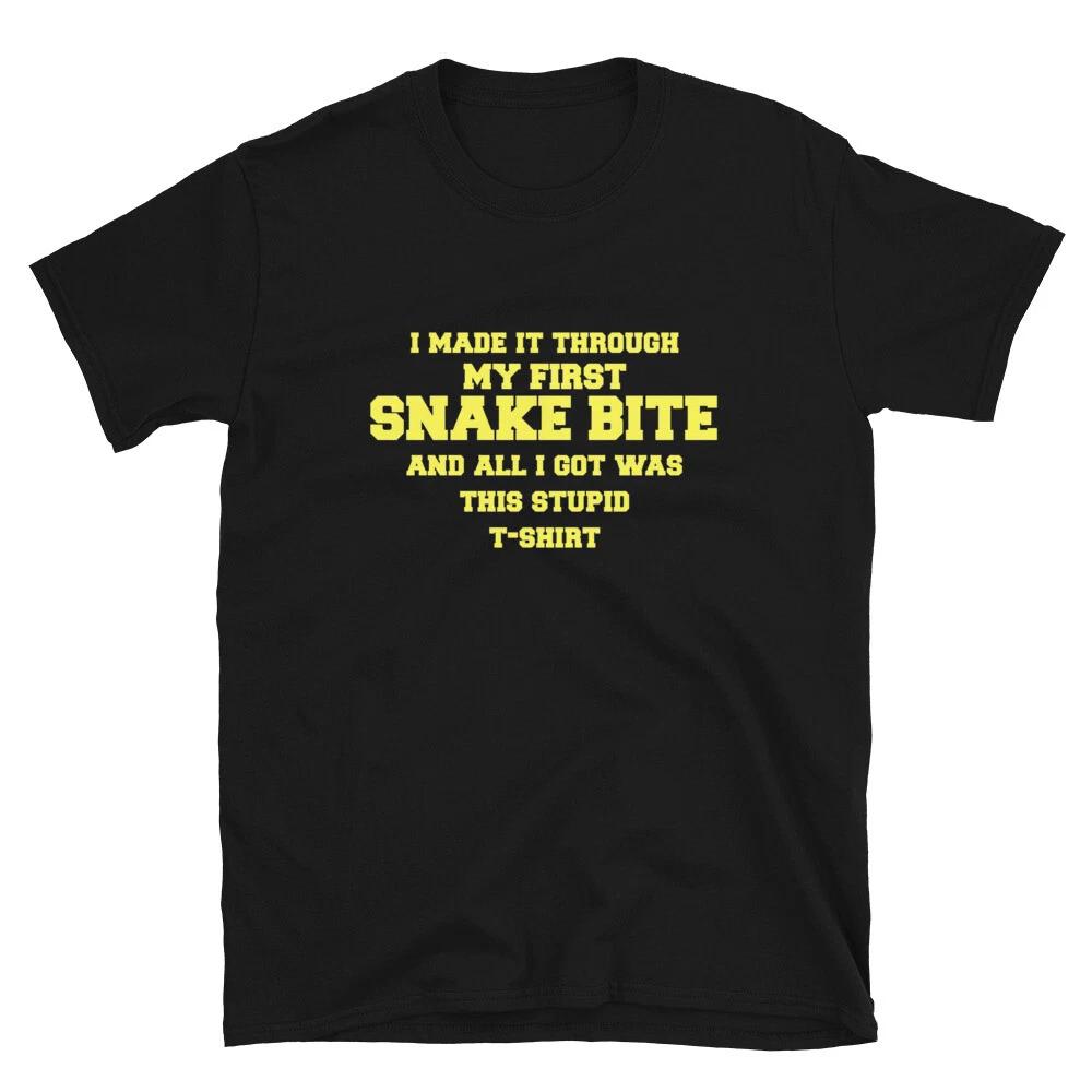 Snake Bite Get Well Soon Recovery Gift T-Shirt XL