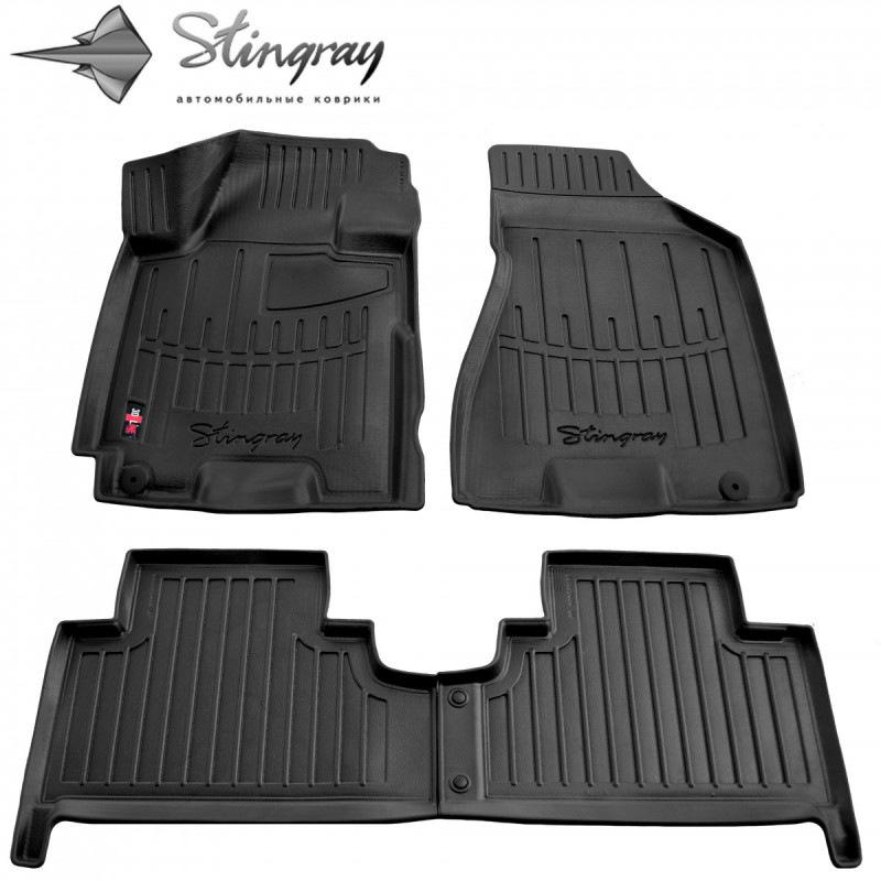 

Килимки Stingray 3D (4 шт, поліуретан) для Kia Sportage 2004-2010 рр.