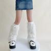 Plüsch-Beinwärmer Heiße Mädchen-Accessoires Hohe Wadenstiefel-Socken Abdecksocken