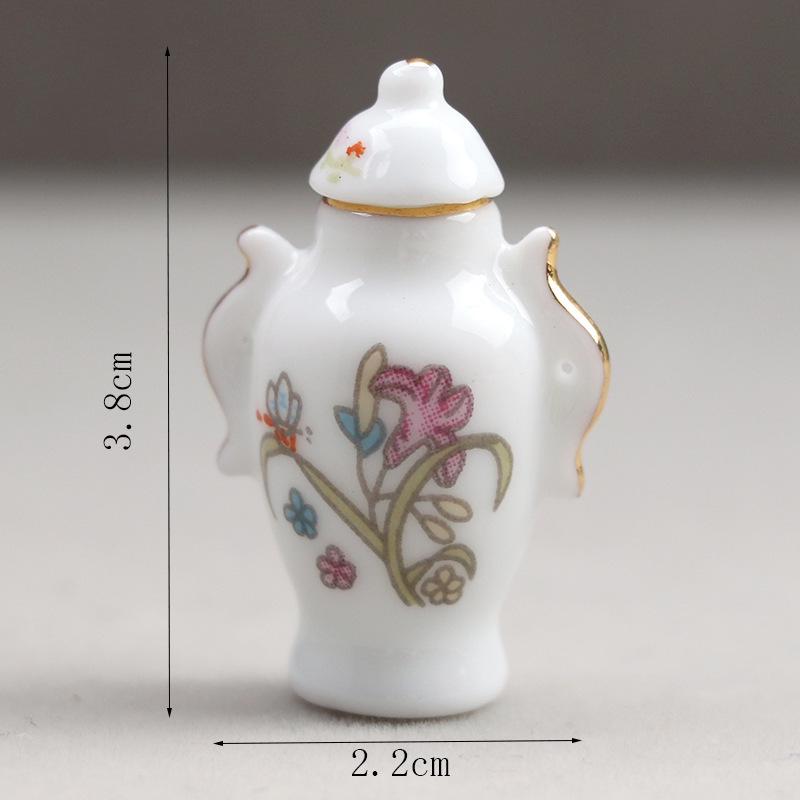 Miniature Dollhouse Ceramic Model Ornaments