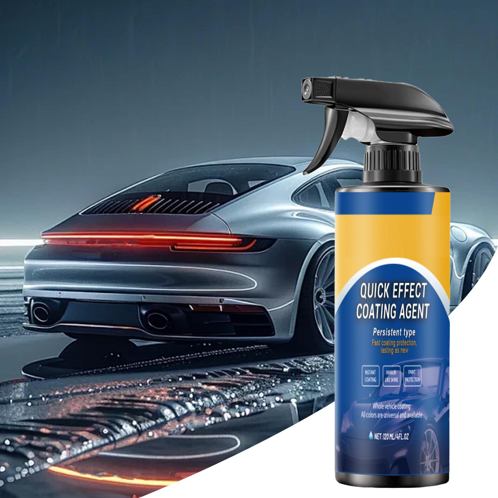 Spray Nano-Rivestimento da 120ml Rimuovi Graffi Auto Alta Protezione Idrorepellente a Lunga Durata Antigraffio Cera Auto Lucidatura Vernice