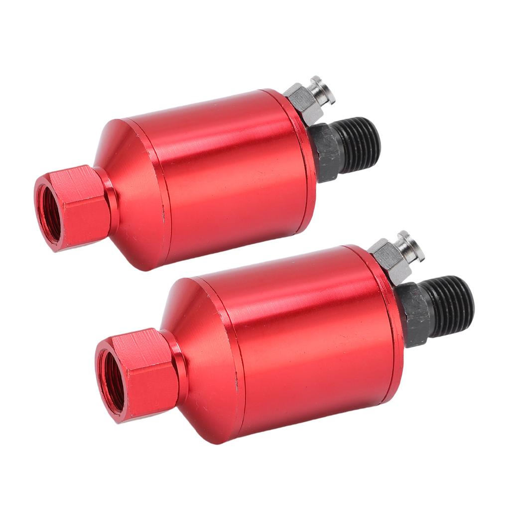 2 Pcs Paint Filter 1Celsius4in NPT Inlet Outlet Aluminum Alloy Water Separator Filter