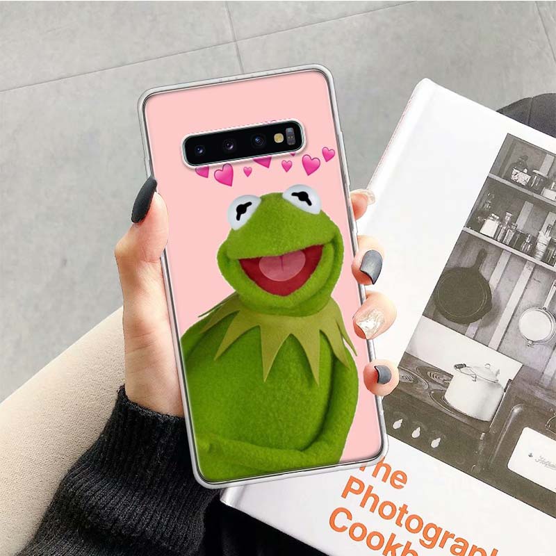 Green frog Phone Case For Samsung Galaxy S26 Ultra S23 S24 S25 Edge S20 FE S21 S22 Plus Soft Print Shell Cover Fundas Galaxy S23