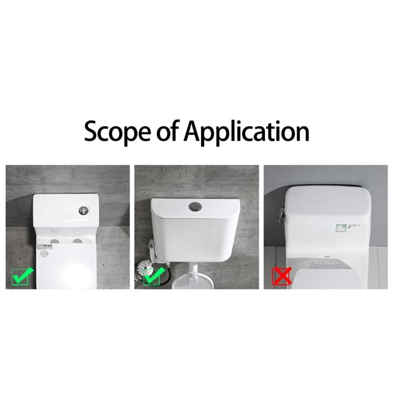 Easy Installs DIY Touchless Toilet Flushers Water Saving Flush for Automatic Flushing & Water Conservation Feature