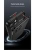 Apple 15 Pro Max Metal Honeycomb Anti-Scratch Heat Dissipation Phone Case with Spring Buckle Design for Cross-Border Use