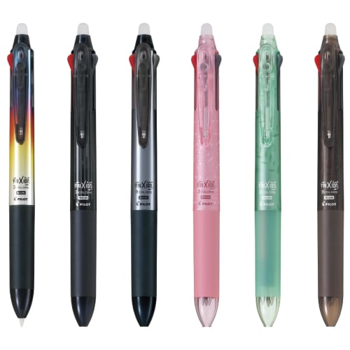 PILOT Multicolor-Kugelschreiber Frixion Ball 3 Slim 0,5 mm Wärmegradation PLKFBS60EFDHGR