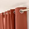 1 Thermal Curtain 135 X 180 Cm Glacier Terracotta