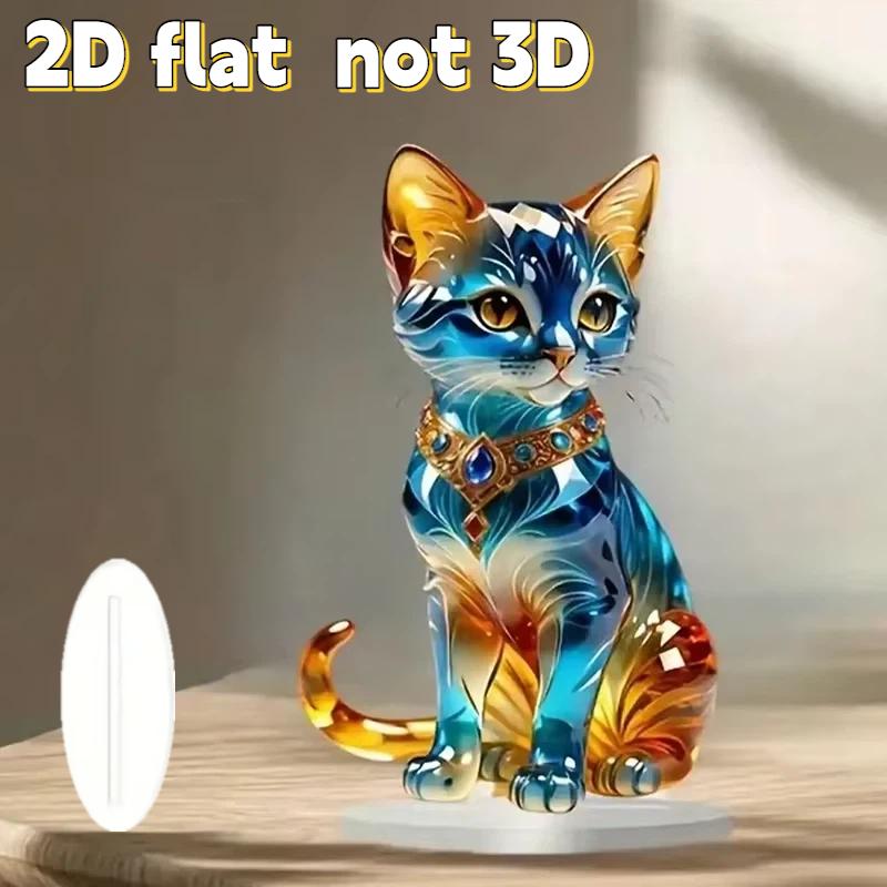 Elegant Exotic Cat Table Decoration Sculptures Home And Office Decorations Classic Animal Themed Thanksgiving Decorations 2026