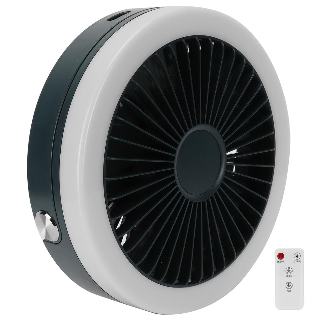 Remote Control Smart Electric Fan with 3 Gears Speed Mini Fan for Home OutdoorRoyal Blue