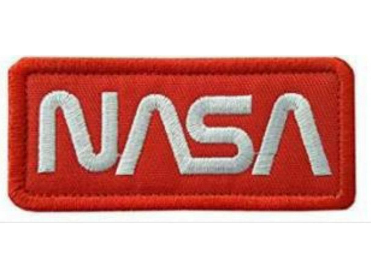 

Тактическая вышитая нашивка НАСА – на липучке/пришивная Velcro