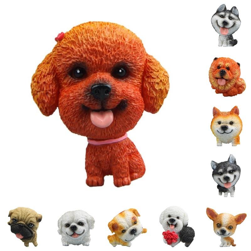 Cute And Cool Corgi Bulldog And Lion Dog Model Figures For Phone Cases And Decorations