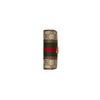 Gucci Ophidia Logo Stripe Web Canvas And Leather Phone Bag Unisex Shoulder Bag Ebony 625757-96IWT-8745