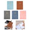 Refillable 2026 Weekly Planner 6 Rings Leather Binder Academic Journal with Dated Pages For Daily Scheduling 6.69x9.06In