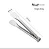 Qianxing Stainless Steel Small Diamond Grip Food Tongs