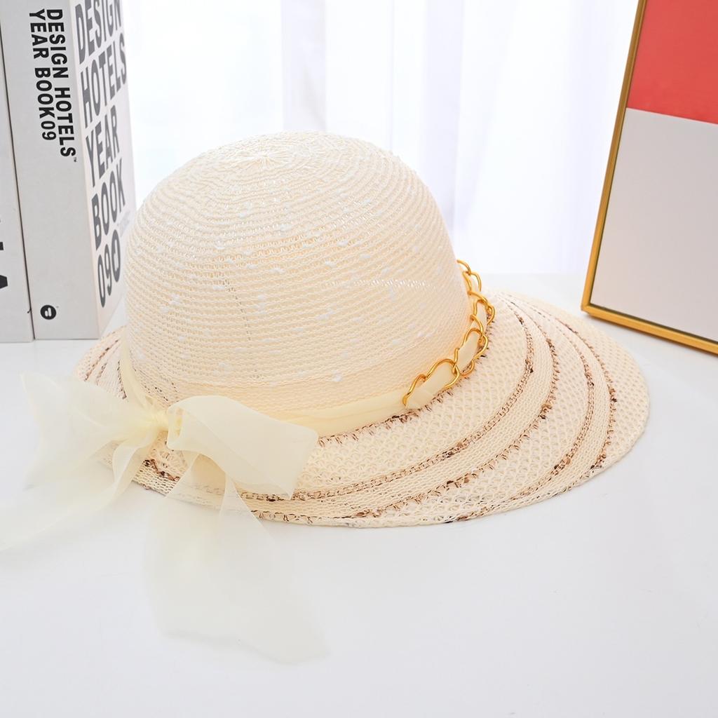 Hat Women's Summer Big Brim Straw Hat Women's Sun Hat Mother In the Elderly Sun Hat UV Protection Sun Hat