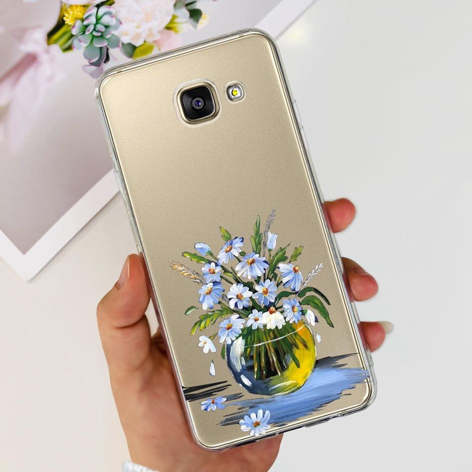 Pour Samsung Galaxy A5 2016 Coque Samsung A5 2017 2015 A500F A520F SM-A510F Impression Élégante Silicone Souple TPU Coque Arrière de Téléphone