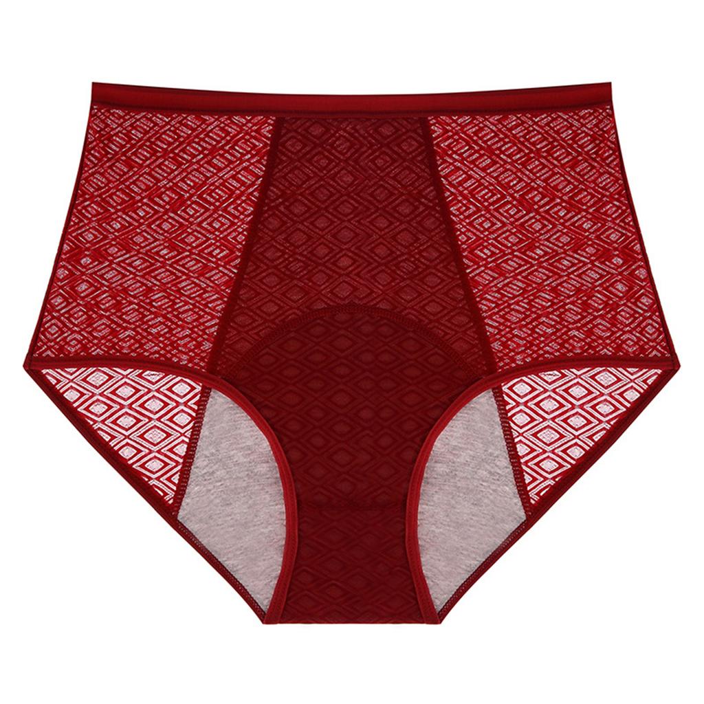 Women's High Waisted Breathable Physiological Underwear, Menstrual Hygiene Pants