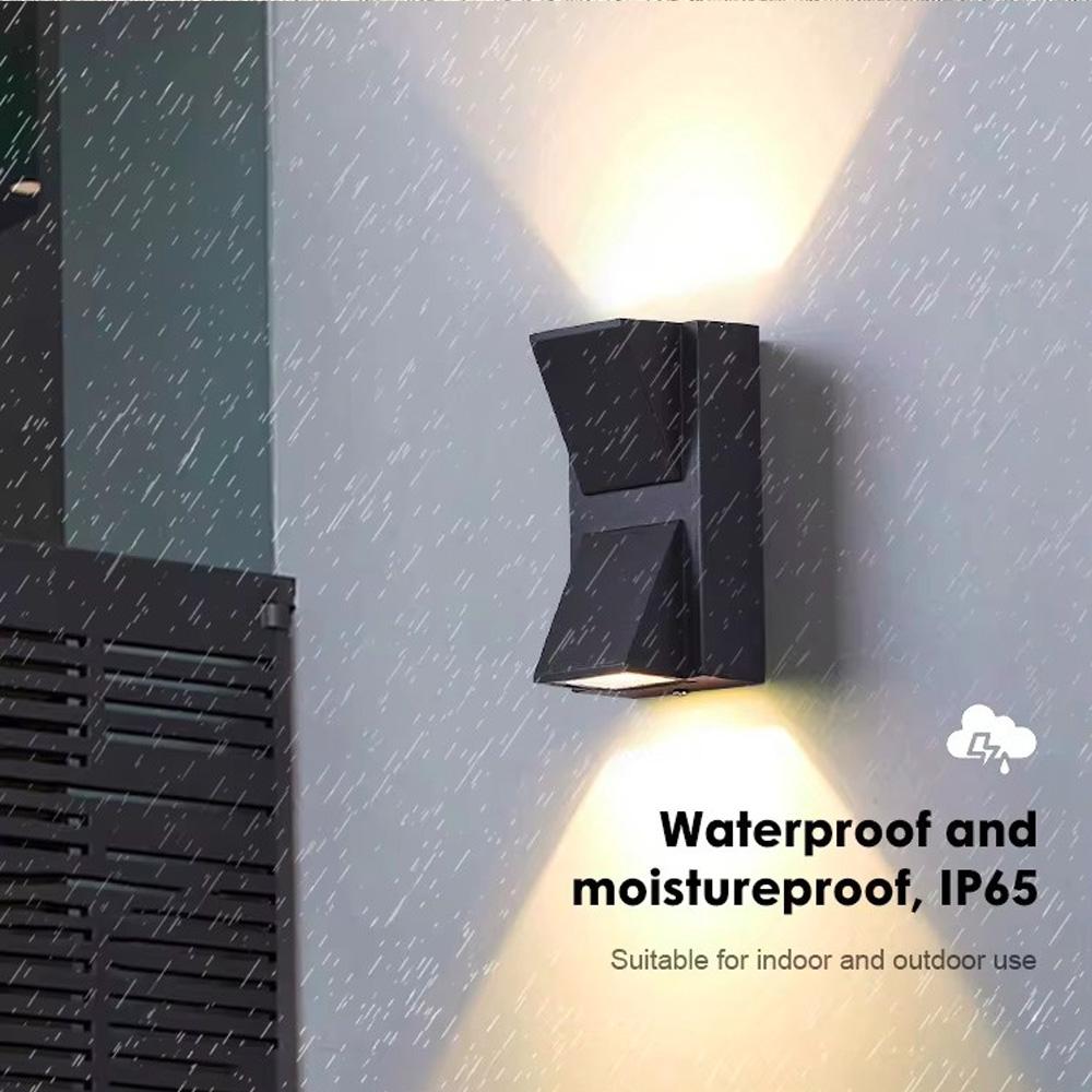 Waterproof IP65 Outdoor Wall Light 3W /6W LED Wall Lamp Sconce Balcony Garden Decoration Lighting Lamp AC85-265V