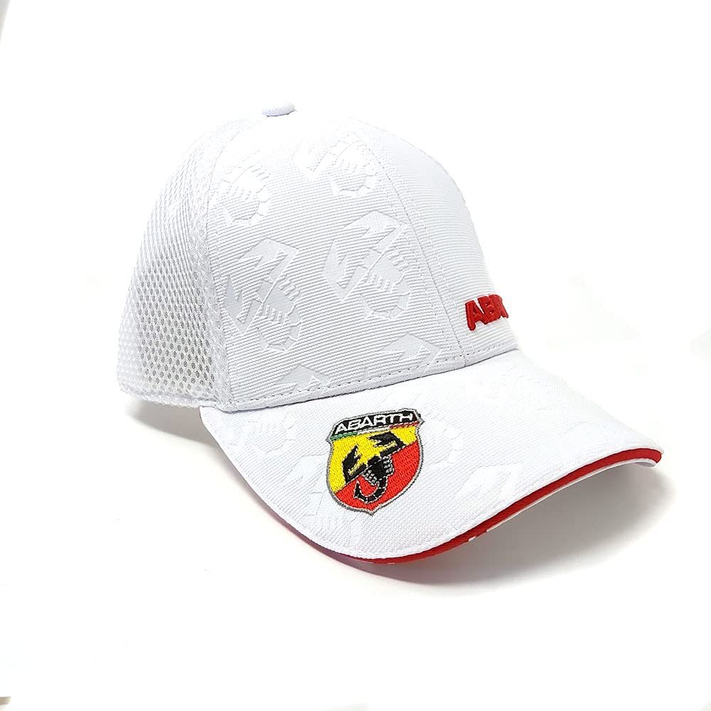 

Abarth Official Summer Cap White 18104 21734, white, Free size Free size белый