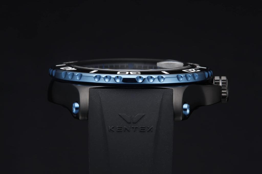 Watch Marineman Seahorse II 200M Waterproof Black [KENTEX] S706M-22 Men's