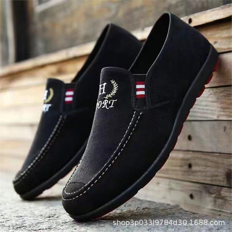 Men's Old Beijing Soft-soled Cloth Shoes, Non-slip Beef Tendon Soles, Versatile and Wear-resistant Outdoor Sports Export