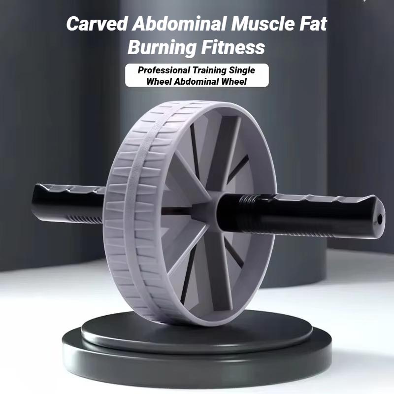 Durable And Safe Abdominal Wheel Strong Load Bearing Non-Slip Roller Strengthen Muscle Exercise Equipment Fitness Training Home Use Silent