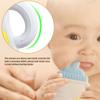 Baby Teether Cartoon Bottle Shape One Piece Soft Flexible Baby Silicone Teether Baby Teething Chew Toys