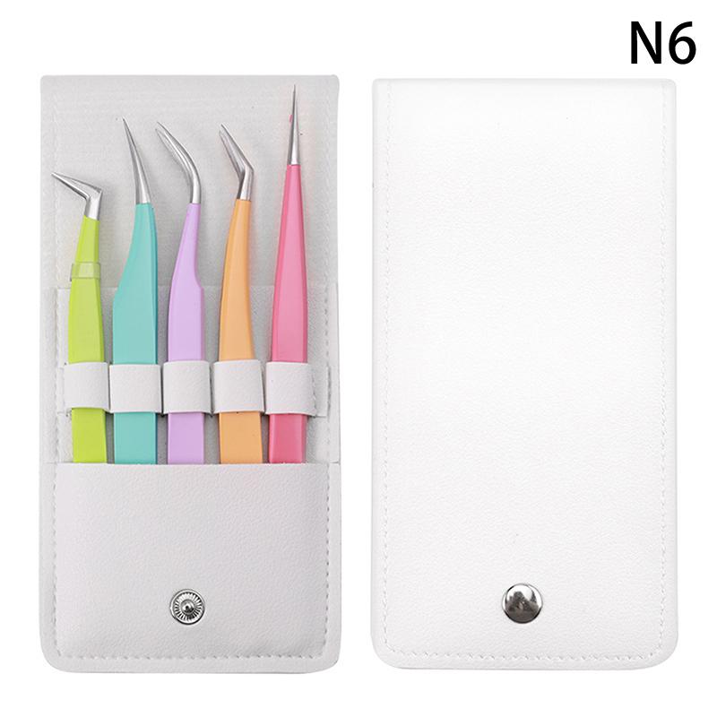 

1/5 шт. Пинцеты для ресниц для наращивания из нержавеющей стали, сверхтвердые кончики пинцетов, высокоточные антистатические пинцеты, профессиональный инструмент