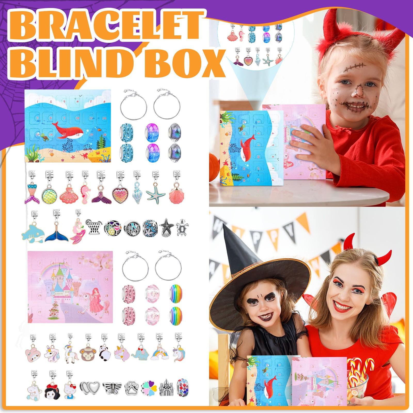 

Серия Ocean Blind Boxes DIY Детский браслет Великолепный кулон Комплект украшений