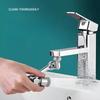 Universal ABS Rotatable Multifunctional Faucet Extenders 1080° Swivel Robotic Arm Water Filter Sink Water Tap Bubbler Sink Fit