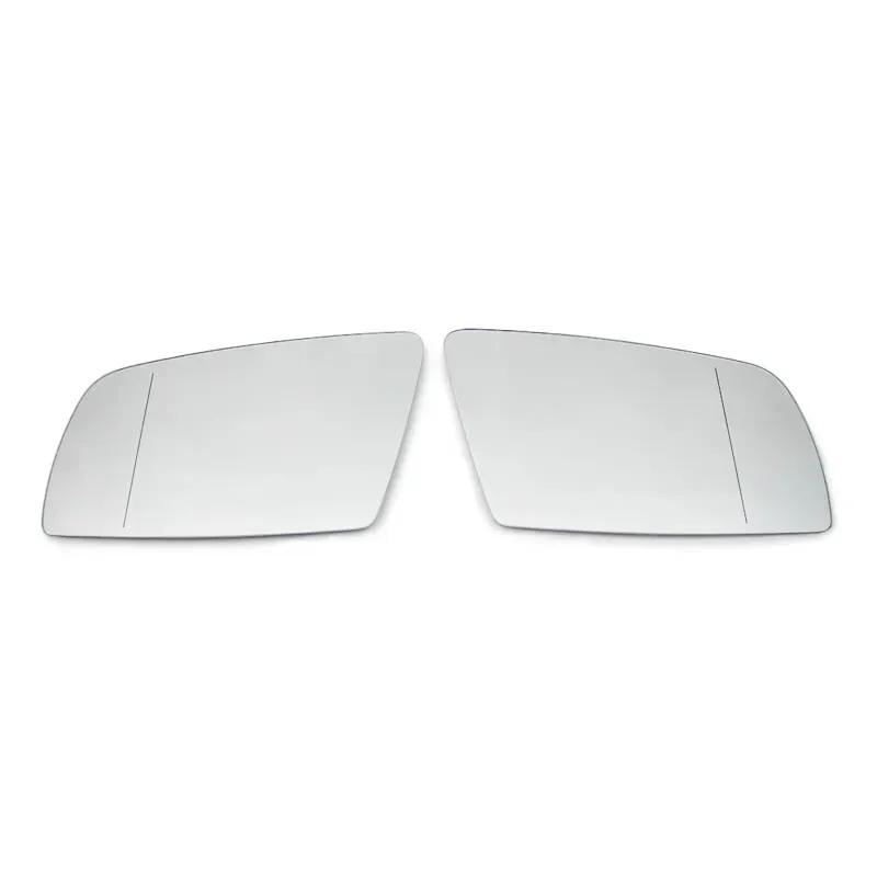 Car Wide Angle Heated Mirror Glass With 4 p For BMW 5 E60 / E61 (2003-2009) 6 E63 / E64 (2004-2010) Car Rearview Accessory