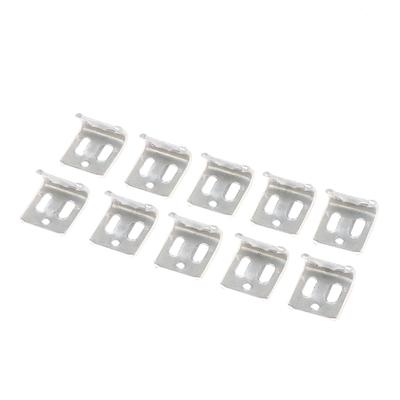 10 st/partier 5 hål Soffa Fjäderklämmor Fästen Möbler Soffa Fjäderkrok Hängare Fixerade Klämmor Hushållssäng Tillbehör Beslag