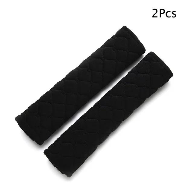 Car Soft Seat Belt Cover Universal Auto Seat Belt Covers Warm Plush Safety Belts Shoulder Protection Auto Interior Accessories