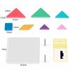 Kid Tangram 3D Mirror Imaging Puzzle Montessori Space Geometric Logical Thinking Trainting Shape Matching Parish Learn Resources