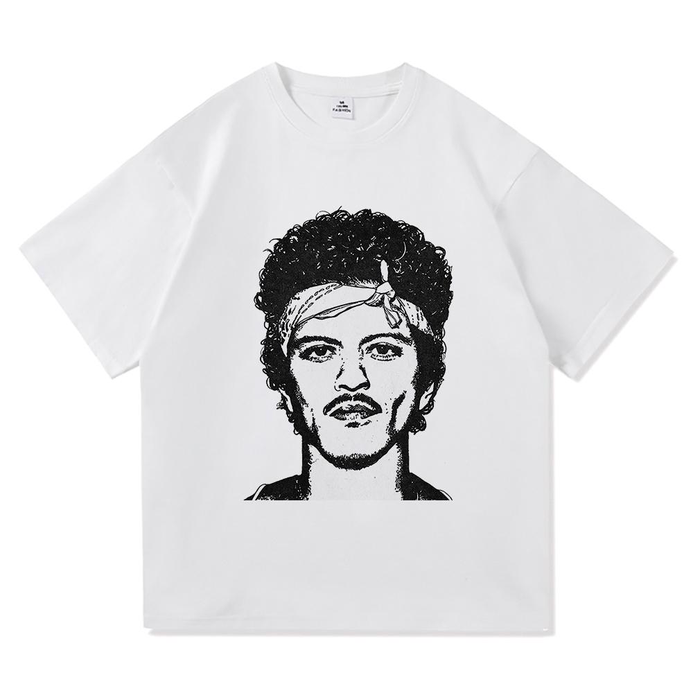 Bruno Mars Das RoUnisextic T-Shirt 2026 Neues Album Retro UnisexDamenbekleidung Harajuku Hochwertige Oberteile Baumwoll-T-Shirts Vintage