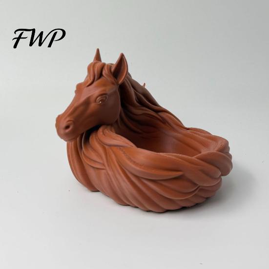 Waterproof Storage Tray Catchall Bowl, Horse Elephant Fox Cat Shape Tray, Easy To Clean Scratch-Proof Large Capacity Organizer, for Keys Headphones