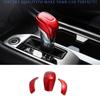 For Nissan Sentra Sylphy -2024 Gloss Red Center Console Gear Shift Knob Trim
