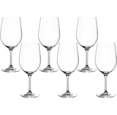 Set of Red Wine Glasses Leonardo Ciao+, 6 Pieces (061449)